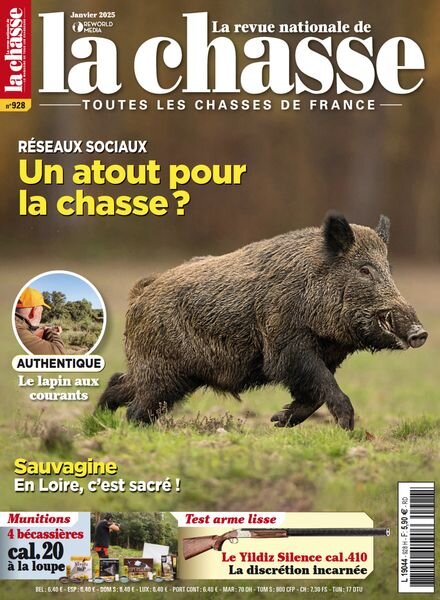 La Revue nationale de La chasse – Janvier 2025 Cover