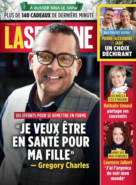 La Semaine – 13 Decembre 2024 Cover