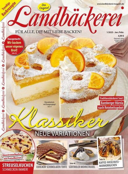 Landbackerei – Januar 2025 Cover