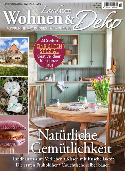 LandIDEE Wohnen & Deko – Dezember 2024-Januar 2025 Cover