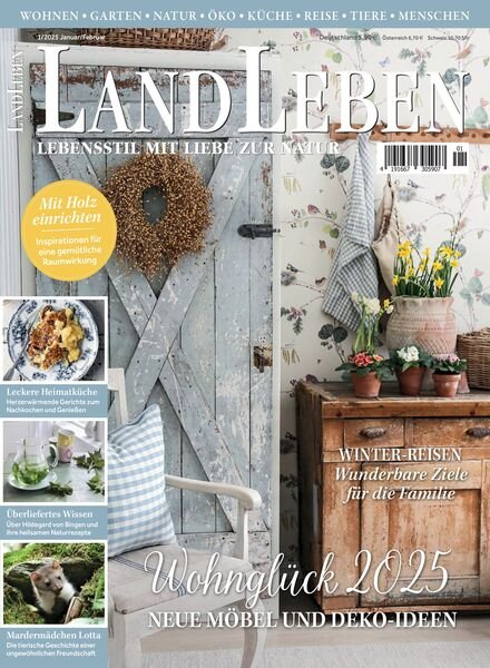 LandLeben – Januar 2025 Cover