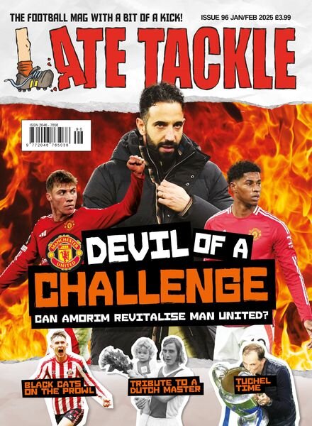 Late Tackle Football – January-February 2025 Cover