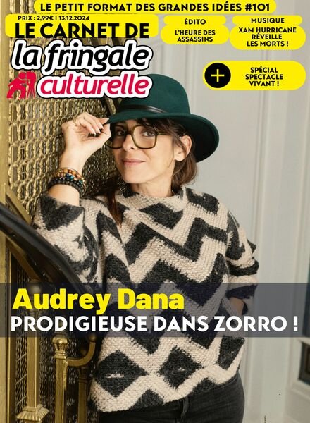 Le Carnet de La Fringale Culturelle – 13 Decembre 2024 Cover