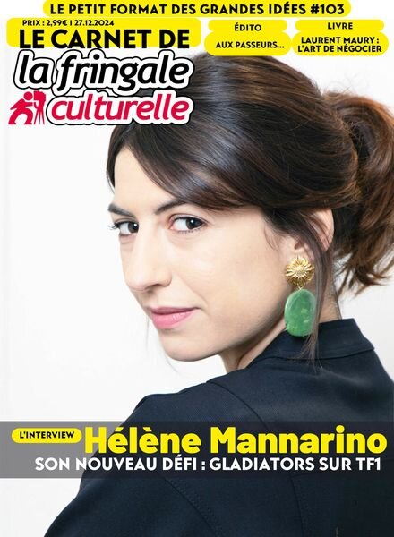 Le Carnet de La Fringale Culturelle – 27 Decembre 2024 Cover