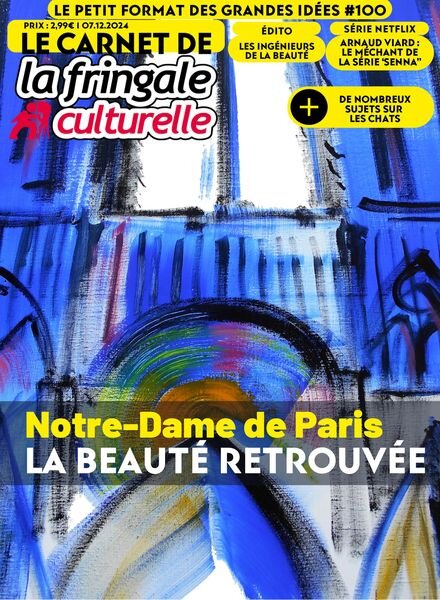Le Carnet de La Fringale Culturelle – 7 Decembre 2024 Cover