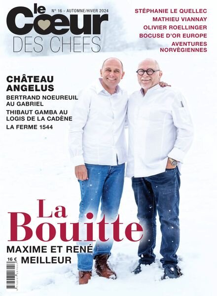 Le Coeur des Chefs – Automne-Hiver 2024 Cover