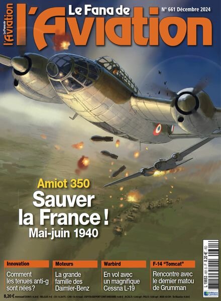 Le Fana de l’Aviation – Decembre 2024 Cover