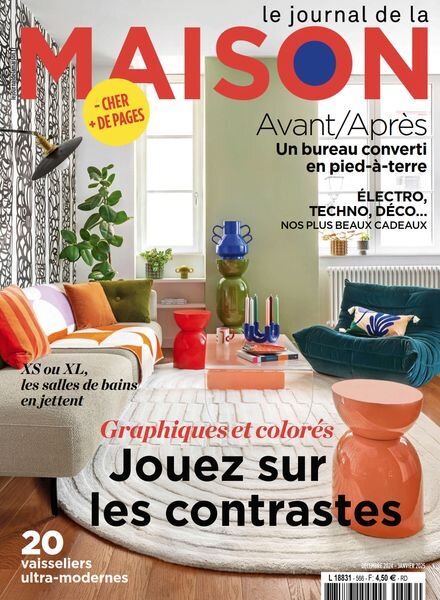 Le Journal de la Maison – Decembre 2024 – Janvier 2025 Cover