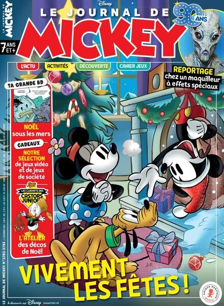 Le Journal de Mickey – 11 Decembre 2024 Cover