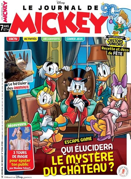 Le Journal de Mickey – 24 Decembre 2024 Cover