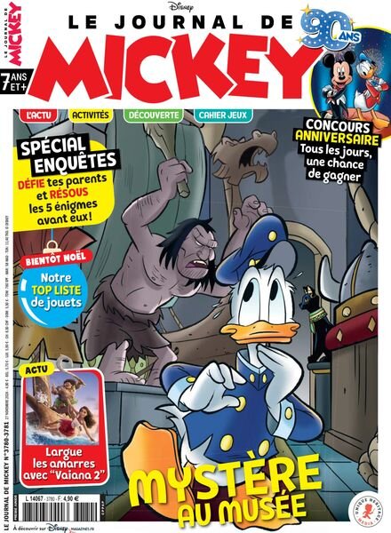 Le Journal de Mickey – 27 Novembre 2024 Cover