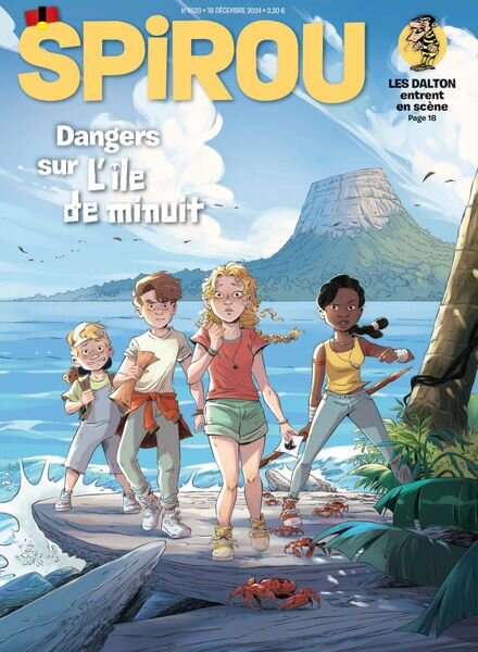 Le Journal de Spirou – 18 Decembre 2024 Cover