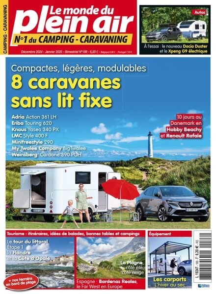Le Monde du Plein-Air – Decembre 2024 – Janvier 2025 Cover