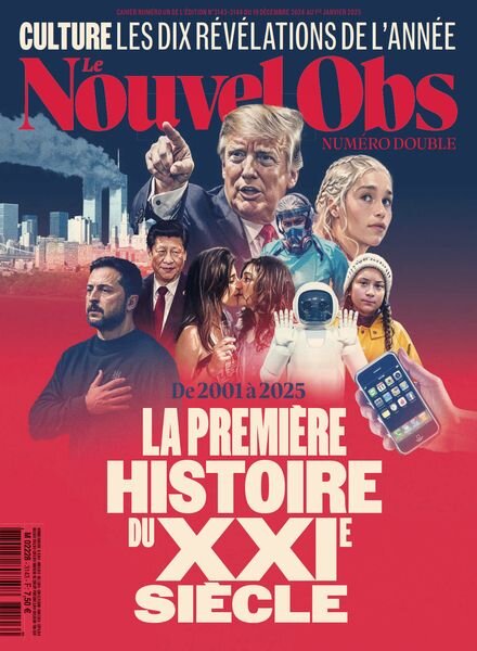 Le Nouvel Obs – 19 Decembre 2024 Cover