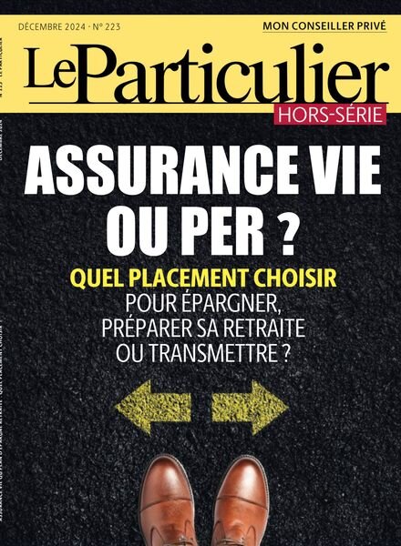 Le Particulier – Hors-Serie – Decembre 2024 Cover
