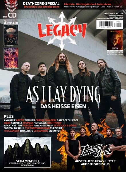 Legacy – November-Dezember 2024 Cover