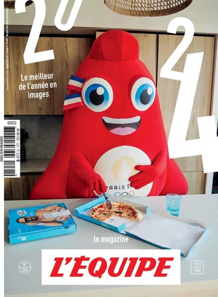 L’Equipe Magazine – 21 Decembre 2024 Cover