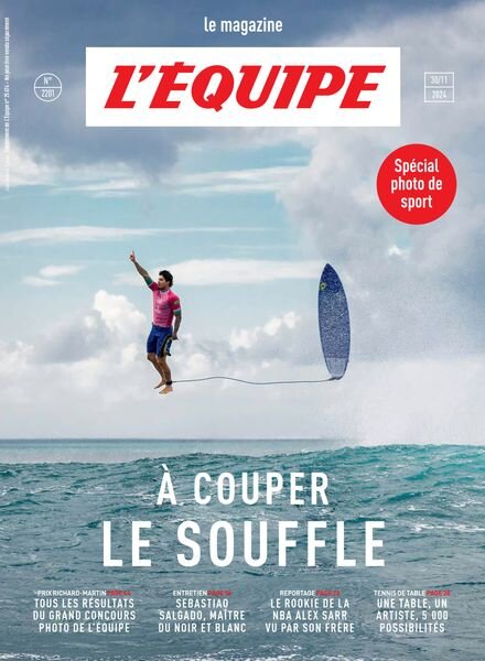 L’Equipe Magazine – 30 Novembre 2024 Cover