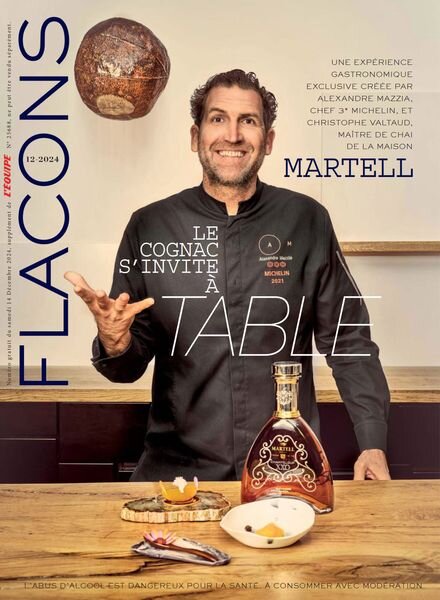 L’Equipe Supplement – Flacons – Decembre 2024 Cover
