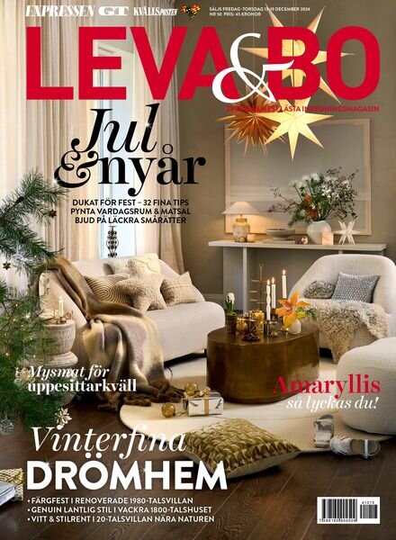 Leva & Bo – 13 December 2024 Cover