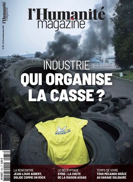 L’Humanite Magazine – 12 Decembre 2024 Cover