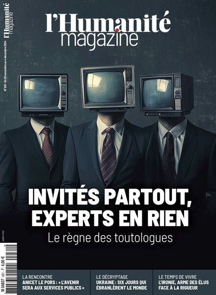 L’Humanite Magazine – 28 Novembre 2024 Cover