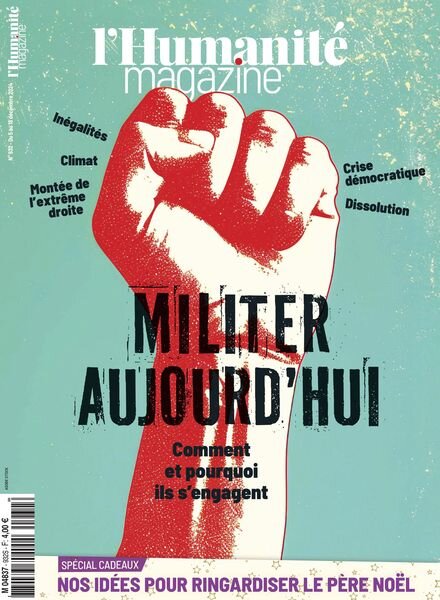 L’Humanite Magazine – 5 Decembre 2024 Cover