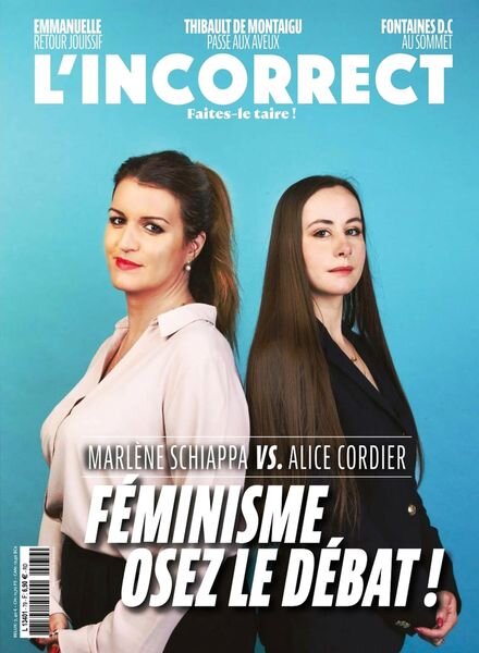 L’Incorrect – Septembre 2024 Cover