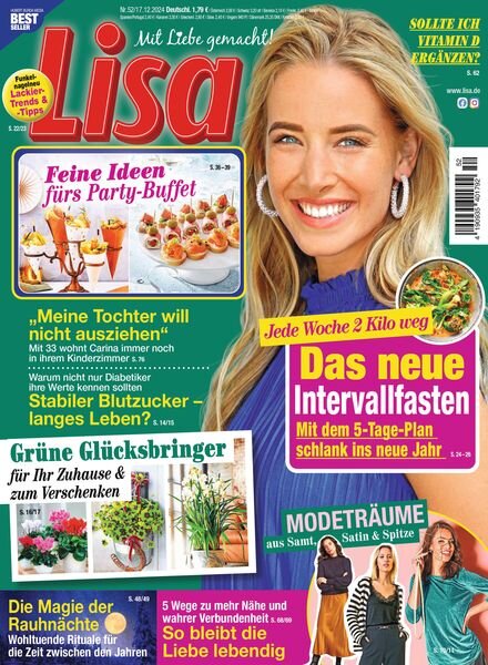 Lisa – 16 Dezember 2024 Cover