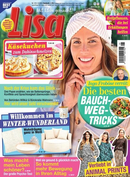 Lisa – 22 Dezember 2024 Cover