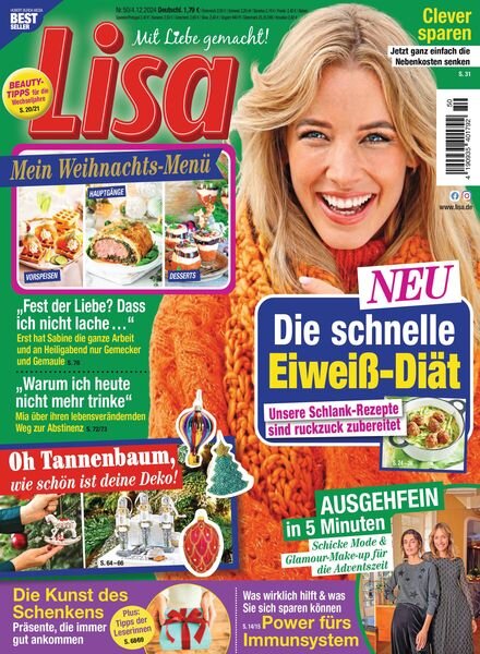 Lisa – 3 Dezember 2024 Cover