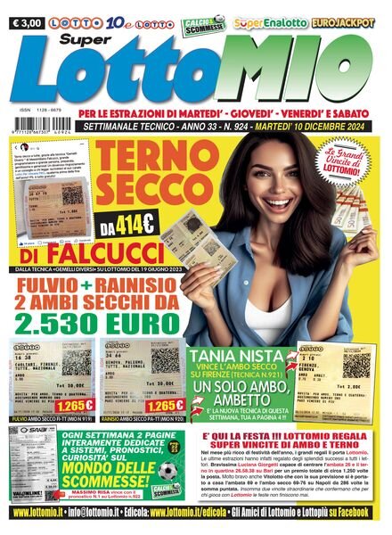Lottomio del Giovedi – 10 Dicembre 2024 Cover