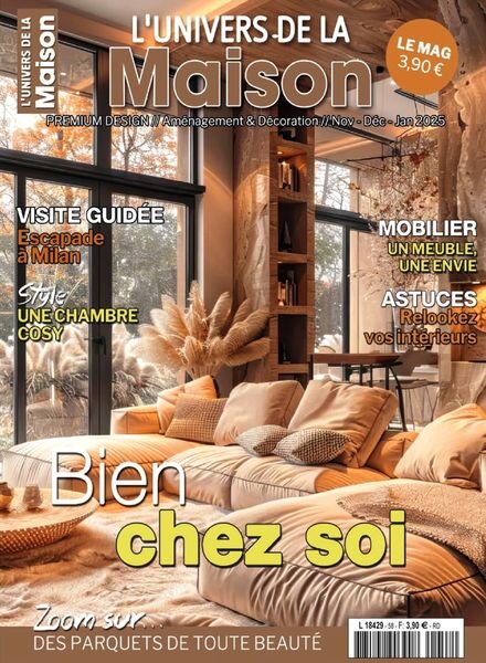 L’Univers de la Maison – Novenbre 2024 – Janvier 2025 Cover