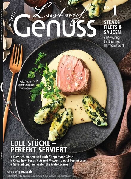Lust auf Genuss – Januar 2025 Cover