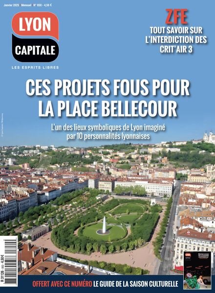Lyon Capitale – Janvier 2025 Cover