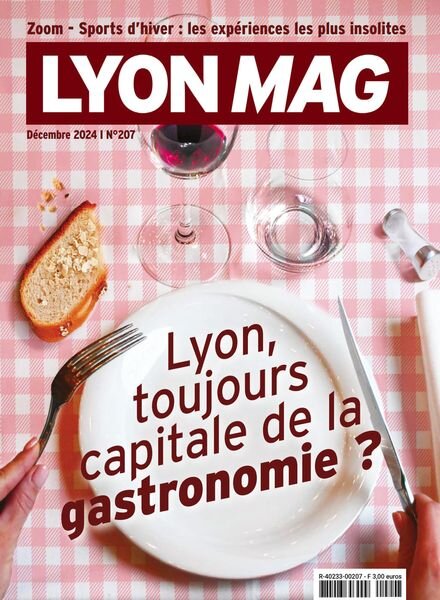 Lyon Mag – Decembre 2024 Cover