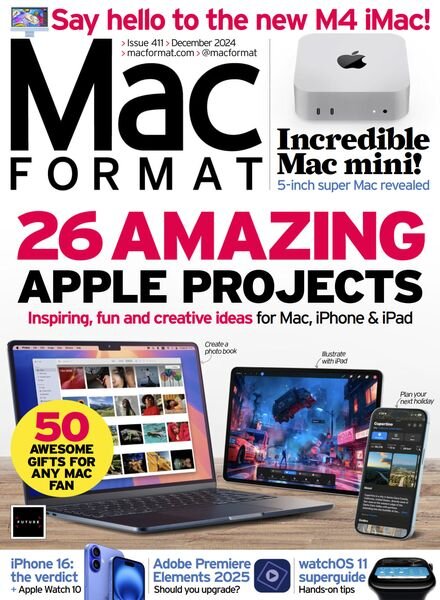 MacFormat UK – December 2024 Cover