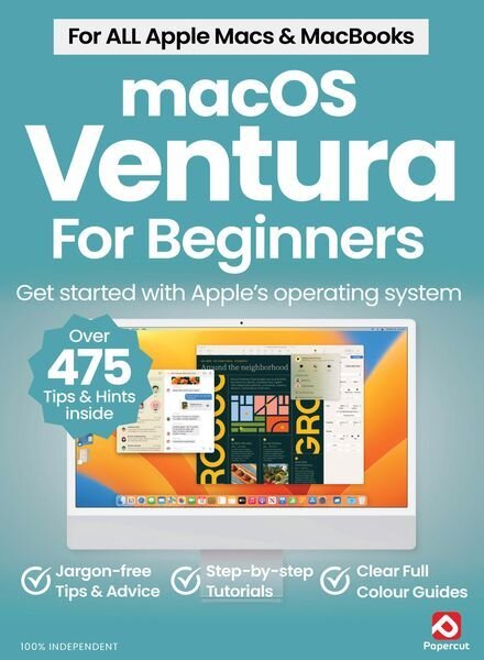 macOS Ventura For Beginners – Fall 2024 Cover