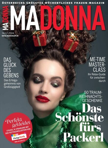 Madonna – 14 Dezember 2024 Cover