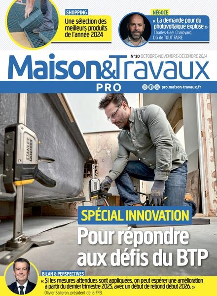 Maison & Travaux Pro – Octobre-Decembre 2024 Cover