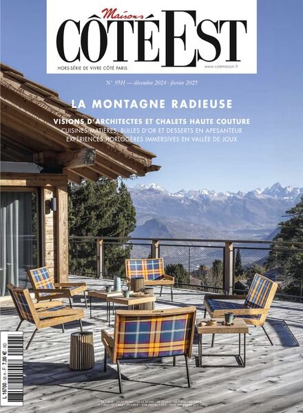Maisons Cote Est – Hors-Serie N95 – Decembre 2024 – Janvier-Fevrier 2025 Cover