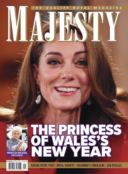 Majesty Magazine – January 2025 Cover