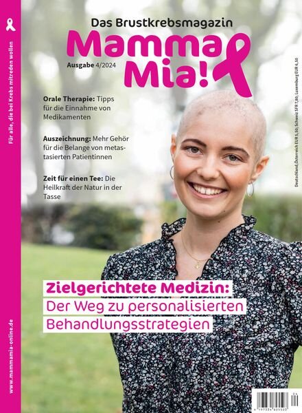 Mamma Mia! Brustkrebsmagazin – Nr 4 2024 Cover