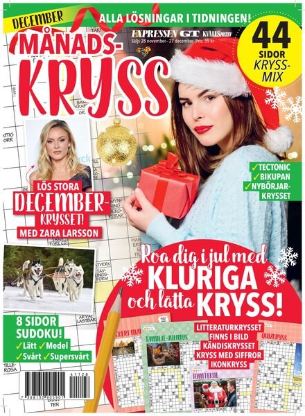 Manads-Kryss – November 2024 Cover