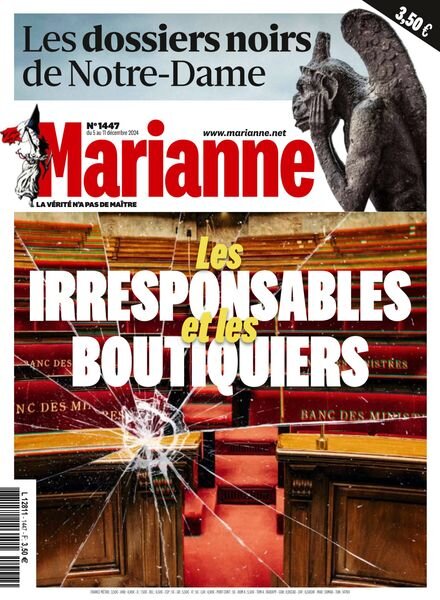 Marianne – 5 Decembre 2024 Cover