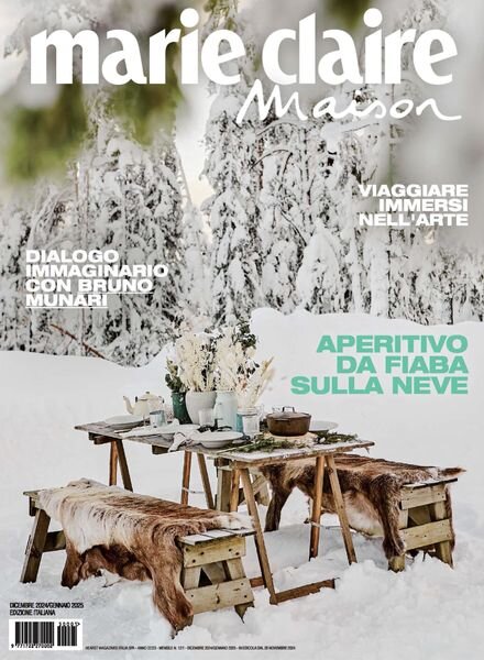 Marie Claire Maison Italia – Dicembre 2024 – Gennaio 2025 Cover