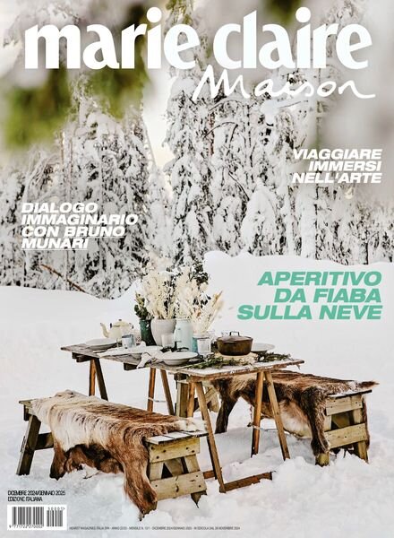 Marie Claire Maison Italia – Gennaio 2025 Cover