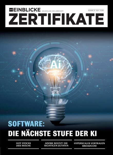 marktEINBLICKE Zertifikate – 20 Dezember 2024 Cover