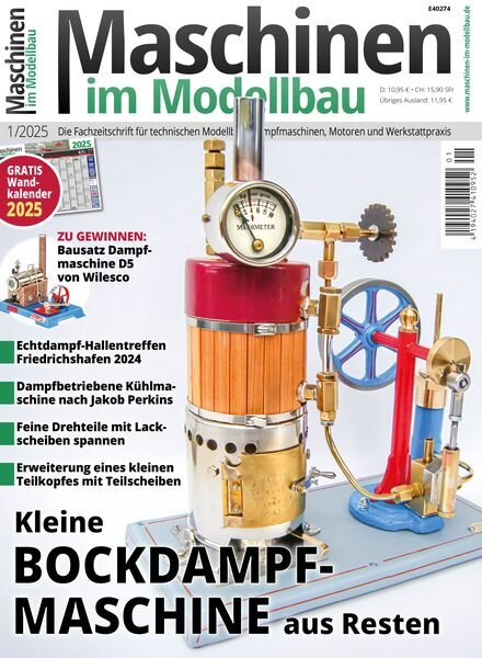 Maschinen im Modellbau – Dezember 2024 Cover