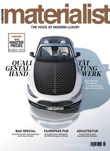Materialist – Dezember 2024 Cover